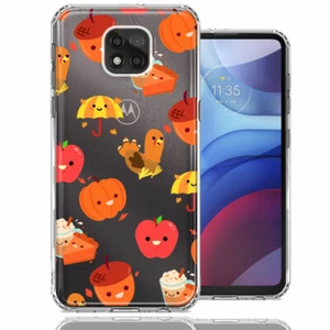 Für Motorola Moto G Power 2021 Thanksgiving Herbst Herbst Double Layer Hülle - Bild 1 von 1