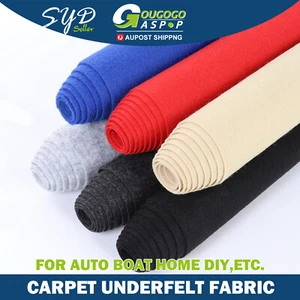 Boat Marine Carpet Decks,Garages,Floor Underlay Felt Trunk/Boot Lining Trimming - Picture 1 of 26