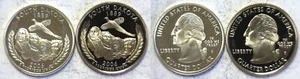 2006-S South Dakota Statehood Quarter Silver & Clad Proofs 2 Coin Set - Picture 1 of 3