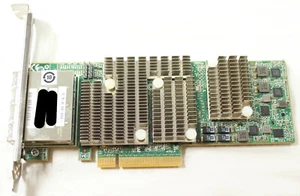 LSI 9206-16e Quad Port SAS 6Gb/s PCI-e HBA Host Bus Adapter Card H3-25448-05B - Picture 1 of 6