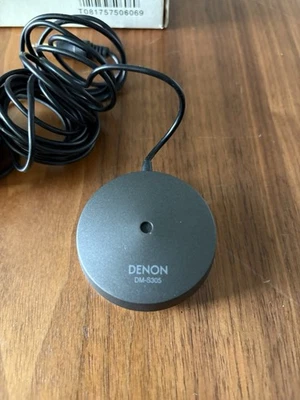 Micrófono de calibración omnidireccional Denon DM-S305 para receptor de sonido envolvente Foto 1 de 2