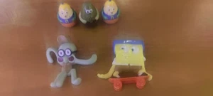 Spongebob 2-Krabby Patty Mrs Puff & Fred Weeble Wobble + più personaggi extra  - Foto 1 di 4