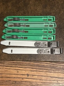Lot Of 6 Hard Drive Mounting Rails Bracket 4 Plastic 2 Metal - Photo 1/2