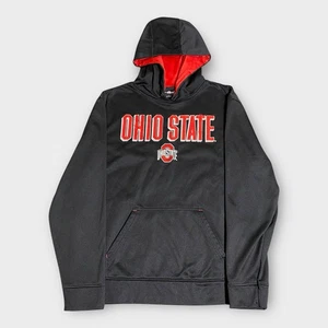 Ohio State Sudadera con Capucha Adulto L Buckeyes Bordada 2 Tonos Sudadera con Capucha Suéter - Imagen 1 de 15