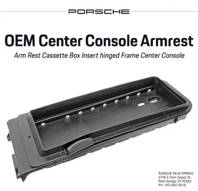 Центральная консоль Porsche 944 968 подлокотник кассетная коробка вставная навесная рама - Изображение 1 из 2