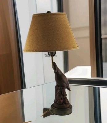 Vintage Table Bird Ceramic Hollywood Regency Cockatoo Parrot 14" Bird - Image 1 of 4