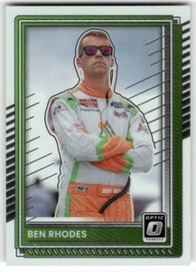 BEN RHODES 2025 Donruss NASCAR Optic #63 - Picture 1 of 2