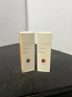 2-Mary Kay 0841 Sun Essentials Facial Sunblock SPF 15 2.5 oz New In Box - Image 1 of 4