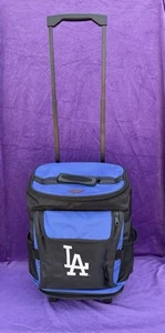 Los Angeles Dodgers Rolling Cooler Backpack Large - Black/ Blue - Picture 1 of 17