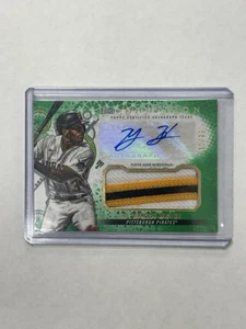 Topps Inception Ke’Bryan Hayes 2022. Verde. 61/99. Parche automático. Piratas. *como nuevo* - Imagen 1 de 1