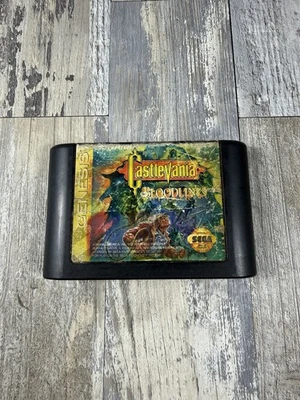 Castlevania: Bloodlines (Sega Genesis, 1994) loose, tested and working. - Image 1 of 3
