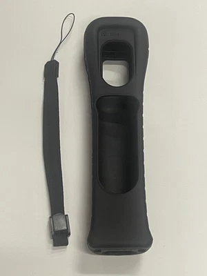 FUNDA MANDO A DISTANCIA ORIGINAL NINTENDO WII NEGRA TRANSPARENTE RVL-022 Foto 1 de 4