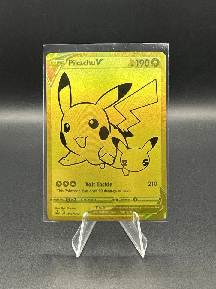 Pikachu V SWSH145 SWSH: Sword & Shield Promo Cards Holo - Image 1 of 2