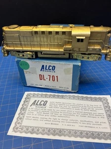 ALCO HO Scale Powered Brass RS-11 High Hood Diesel Engine DL-701 - Picture 1 of 10