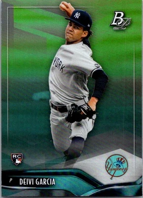 2021 Bowman Platinum #63 Deivi Garcia - Image 1 of 2