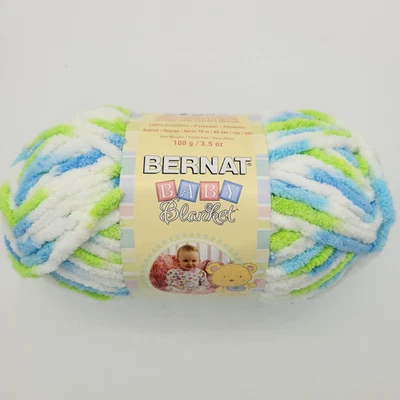 Bernat Baby Blanket Super Bulky Yarn 3.5oz Skein Funny Prints 03233 - Image 1 of 3