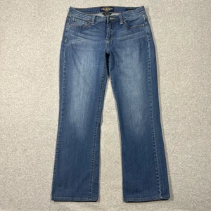 Pantalones de mezclilla para mujer Lucky Brand Easy Rider talla 8/29 R azul lavado medio tiro medio - Imagen 1 de 11