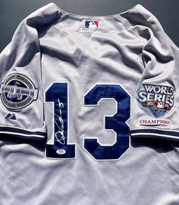 Alex Rodriguez Signed Autographed New York Yankees Jersey ARod Psa/Dna Coa Read - Picture 1 of 8
