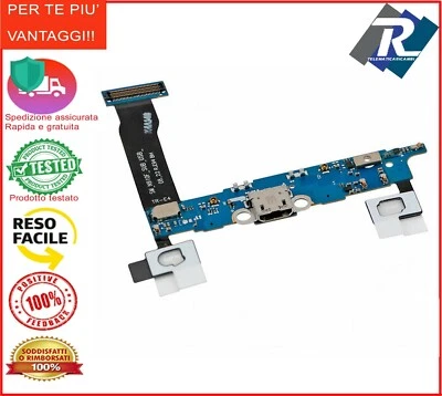 FLEX CONNETTORE DI RICARICA DOCK USB MICROFONO PER SAMSUNG GALAXY NOTE 4 N910F - Immagine 1 di 2