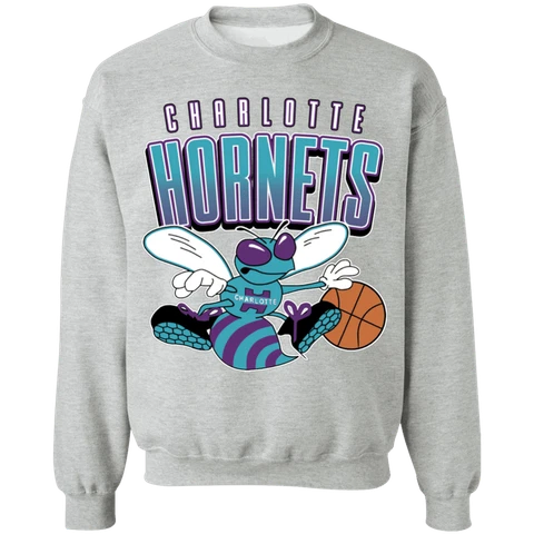 CHARLOTTE HORNETS 90S VINTAGE SWEATSHIRT GIFT FOR MEN WOMEN ALL SIZE Cover