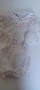 Baby togs Vintage easter dress 6-9 Months 2 Piece Girls Dress and Diaper Cover - Picture 1 of 10