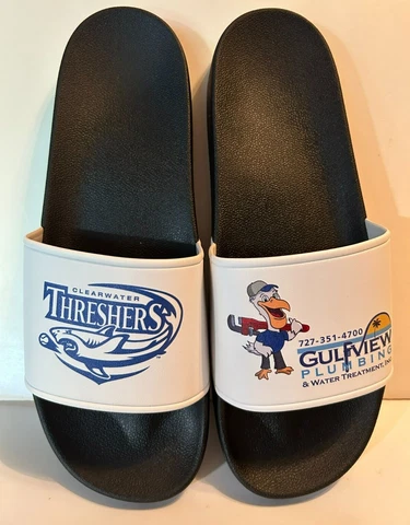 Clearwater Threshers Slide On Shoes SGA 6/16/2023. Size Large Cover