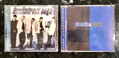 Lot of 2 Backstreet Boys Music CD's - Black & Blue - VGC Foto 1 de 2