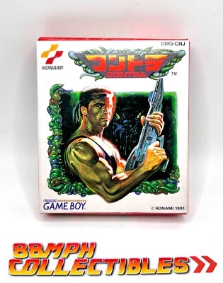 ULTRA RARE 1991 MINT Nintendo Game Boy CONTRA Japan Japanese, Ships from 🇺🇸! - Image 1 of 4