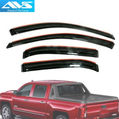 Deflector en canal Ventvisor automático Ventshade 194534 4 piezas. Acrílico de humo Foto 1 de 3