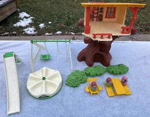 Vintage Weebles Treehouse Tree House 1975 Romper Room Hasbro Playground Figures - Picture 1 of 18