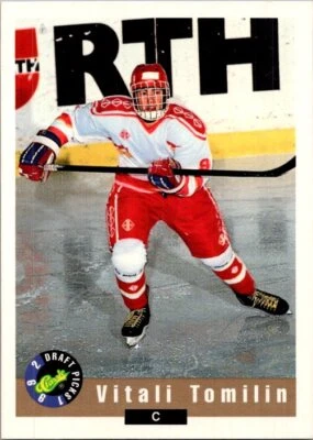 1992 Classic Draft Picks #53 Vitali Tomilin - Image 1 of 2