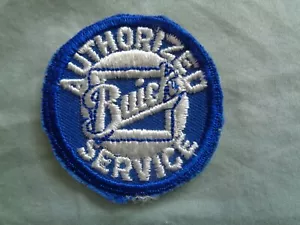 BUICK AUTHORIZED SERVICE UNIFORM PATCH 2 INCHES - Vintage - New - Original - Picture 1 of 3