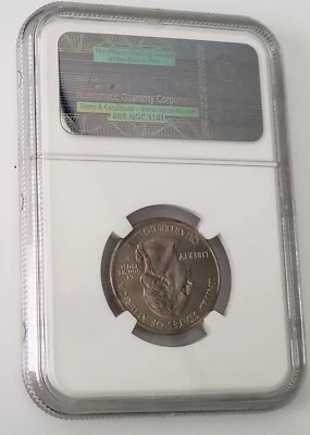 2005 P WEST VIRGINIA 25C OBVDUE BREAK @4:00& TWO REV DIE BREAKS @6:00&8:00 MS 66 - Image 1 of 4