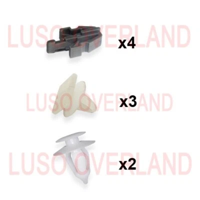 Mitsubishi 2001-2006 MONTERO Gen 3 - Grille Clip Set - GENUINE OEM - Image 1 of 2