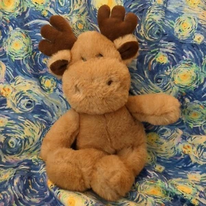 Aurora Moose Plush Soft Stuffed Anima (11 Inch)  - Picture 1 of 4