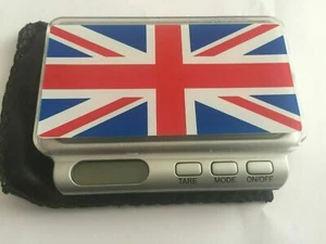 Union Jack design gioielli digitali mini bilancia tascabile 600 g 0,1 g speciale Pasqua - Foto 1 di 4