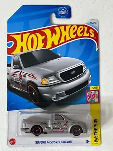 Hot Wheels Car 99 Ford F150 SVT Lightning HW The 90s Toy Truck Race Cars Kids - Picture 1 of 8