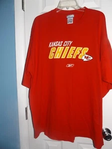REEBOK KANSAS CITY CHIEFS Shirt / Size 2XL / NWT - Picture 1 of 2