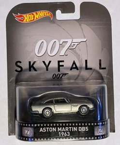 Hot Wheels 1963 Aston Martin DB5 James Bond 007 SKYFALL #DJF45-INST 1:64 - Picture 1 of 1