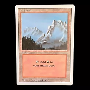 Mountain B - Revised Edition - Magic The Gathering MTG LP/EX L7 - Picture 1 of 1