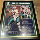 Dan Marino Most Prolific Passer In NFL History Mounted Memories 