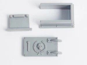 GW 40K KAISERLICHE GARDE LEMAN RUSS STAUSCHRANK. ORANGE 1761 - Bild 1 von 1