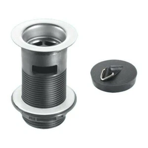 Residuos de lavabo McAlpine 11/4" tuerca ranurada residuos de lavabo BSW12T - Imagen 1 de 2
