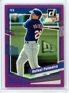* RAFAEL PALMEIRO * 2023 DONRUSS PURPLE FOIL HOLO # 213 - Picture 1 of 1