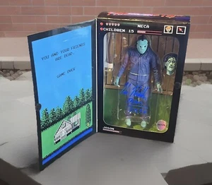 NECA Friday The 13th JASON VOORHEES (NES) Figure 2013 Signed Kane Hodder COA - Picture 1 of 15