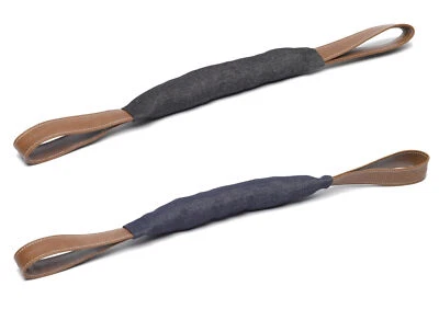 Door Jammer Silencer Slam Stopper Finger Protector Denim Leatherette Handles Saf - Image 1 of 4