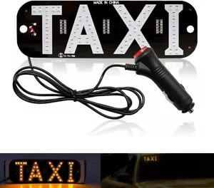 LED Taxi sign Display Signal Indicator Lights LED Cab Top Sign Windshield Lamp - Picture 1 of 42