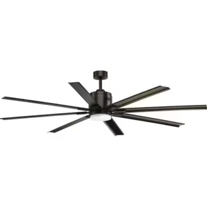 Vast 72 in. Indoor/Outdoor Integrated LED Bronze Mid-Century Modern Ceiling Fan - Picture 1 of 8