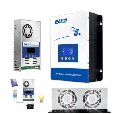 Solar Laderegler Mppt 12V/24V/48V 60A 80A 100A Solar Panel Controller Regulator - Bild 1 von 4