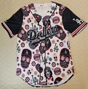 Camiseta de los Dodgers de Los Ángeles 2023 Día de los Muertos Calavera SGA Talla XS - Imagen 1 de 4